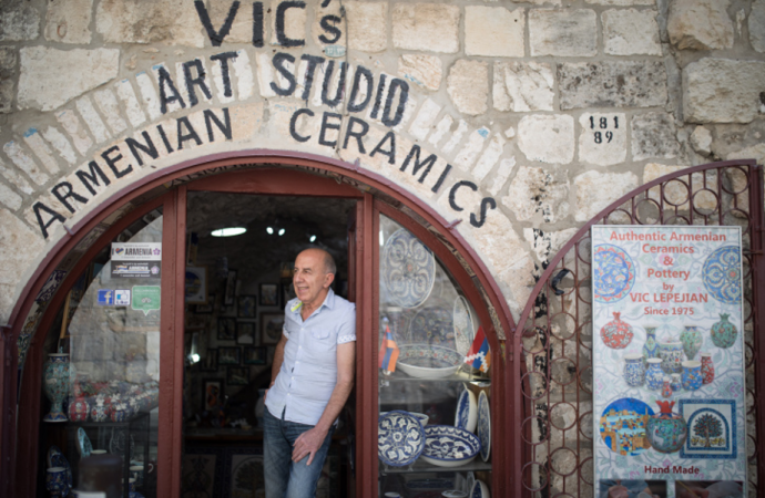 Turquía trabaja para hacerse cargo del barrio armenio en la ciudad vieja de Jerusalem