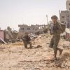 Fuerzas de las FDI lanzan un ataque terrestre en el centro de Gaza