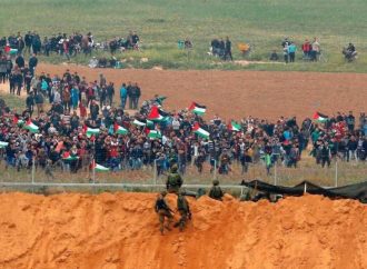 <strong>Frontera con Gaza.</strong> 9,000 atacantes participan en actos de violencia