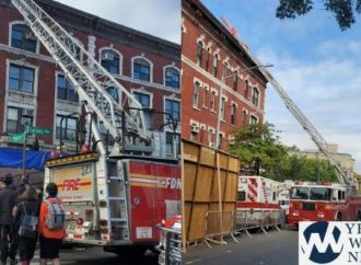 <strong>770 Eastern Parkway.</strong> Incendio en la sede mundial de Jabad