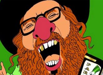 <strong>Antisemitismo en el desfile de Bélgica.</strong> Caricaturas de judíos ortodoxos antes del evento 2020