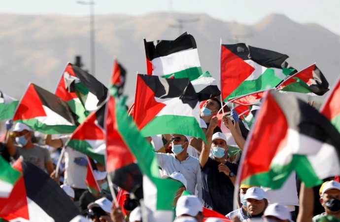 Comunidad internacional se une a protesta palestina contra la anexión