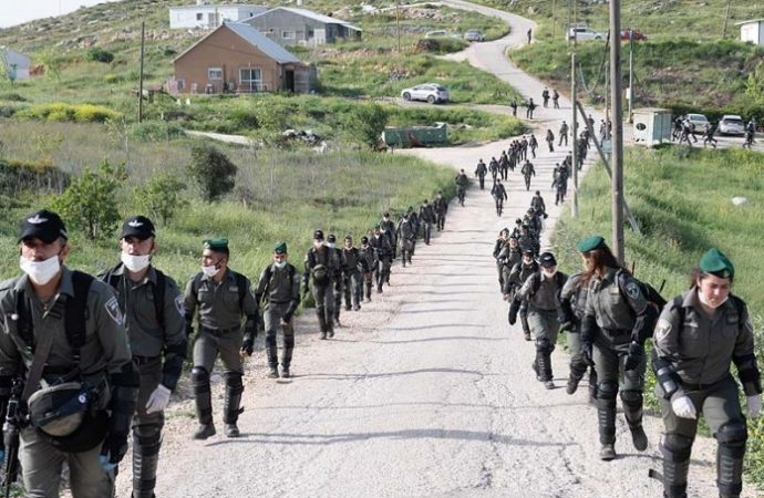Enfrentamientos y arrestos en un puesto de avanzada cerca de Yitzhar