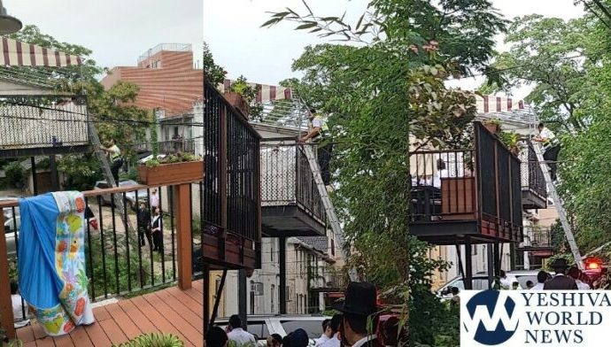 Niños rescatados por Hatzalah del incendio de una casa en Boro Park