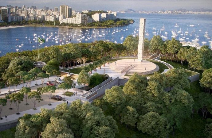 Río inaugura el tan esperado memorial del Holocausto con una torre de 22 metros de altura