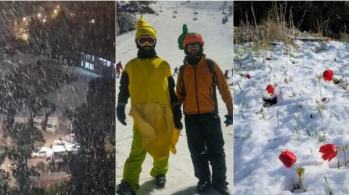 Nieva en Jerusalem: El Purim más frío desde 1950 (Videos)