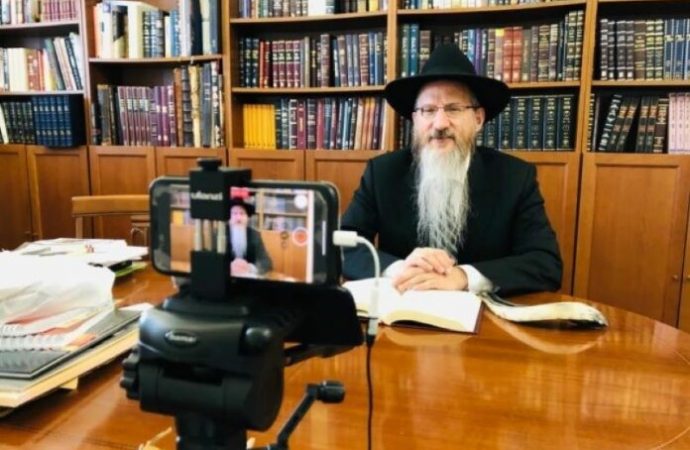 Rav Berel Lazar, Rabino de Rusia: “Estoy listo para hacer cualquier cosa para silenciar las armas”