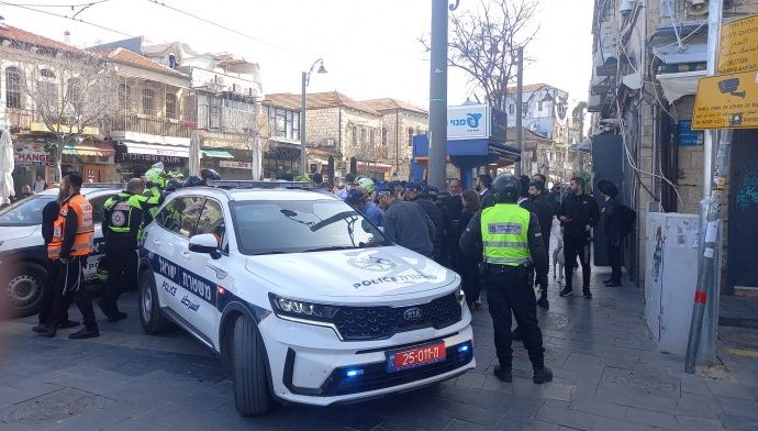 Persecución y tiroteo en Shuk Majané Yehuda de Jerusalem
