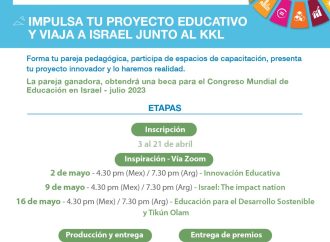 <strong>LEARKIV.</strong> Potencia tu proyecto educativo y viaja a Israel junto a KKL