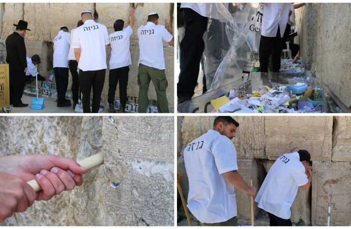 ¿Qué país envía más papelitos al Kotel?