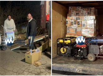 <strong>La buena acción del día.</strong> Mi K’amoja Israel: Chaverim de Rockland envía un camión lleno de generadores a Montreal en la segunda noche de Pésaj