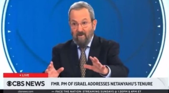 El vil ex PM Barak a CBS: “La gente puede perder la vida en la lucha contra el gobierno”