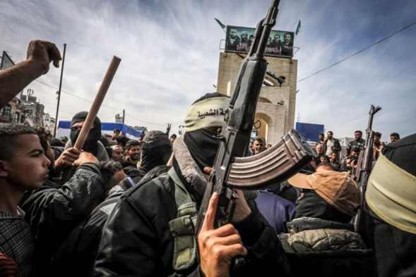 Construyendo un ejército palestino