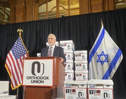 La Unión Ortodoxa entrega 100.000 cartas proisraelíes a la Casa Blanca
