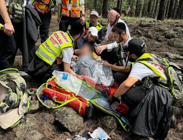 ¡Hasdei Hashem! Tzion Maron, de 8 años, fue encontrado sano y salvo por Rockland Chaveirim en un bosque de Flagstaff, Arizona