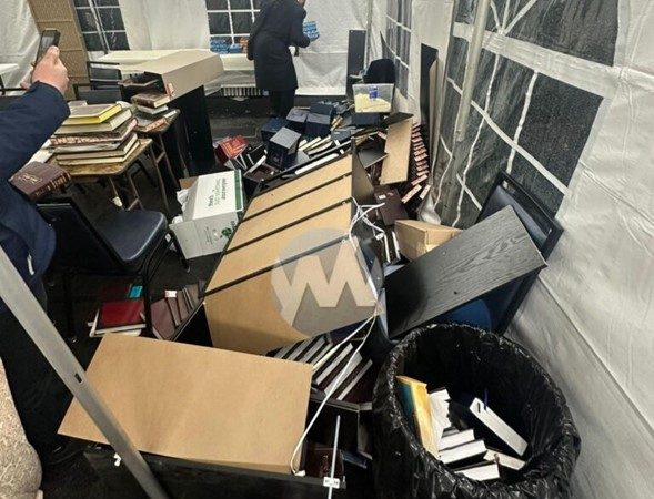 La policía de Clarkstown investiga vandalismo en una sinagoga local en New City