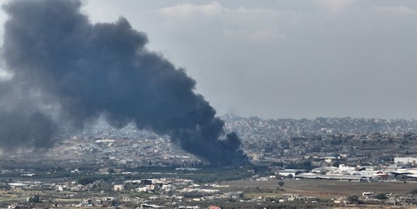 Las Fuerzas de Defensa de Israel destruyen el “barrio de oficiales” en Beit Hanoun, un importante bastión de Hamás con vistas a Israel