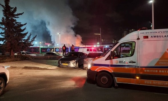 Los voluntarios de Hatzalah abandonaron el lugar minutos antes de la tercera explosión