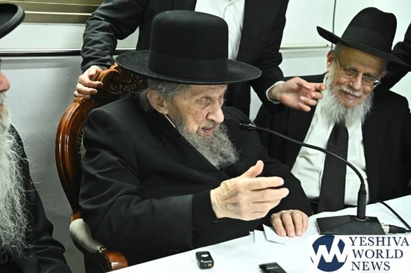Hagaón HaRav Dov Landau “Jas Veshalom que los Bajurim de Yeshivá respondan al aviso de reclutamiento de las FDI”