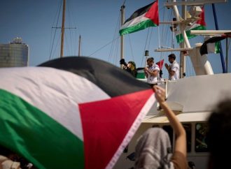 <strong>¿Los judíos controlan el clima?.</strong> La flotilla más grande de la historia a Gaza se vio obligada a regresar debido a las tormentas