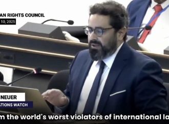 <strong>En la ONU.</strong> “Si no quieren atentados en Doha, ¿por qué albergan a terroristas?”