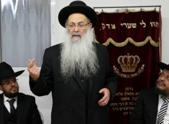 <strong>HaGaón HaRav Moshe Maya.</strong> Un tsunami político golpeó a Israel en el momento en que arrestaron a un Ben Torá