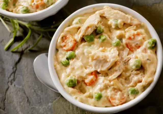 Recetas deliciosas: Pollo a la King