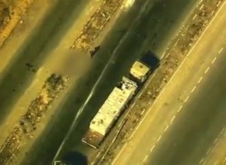 Rubio acusa a Hamás de apoderarse de la ayuda humanitaria a Gaza mientras imágenes de drones estadounidenses muestran a sus agentes saqueando un convoy [video]