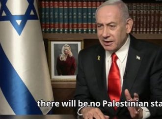 Netanyahu: “No habrá un Estado palestino…”