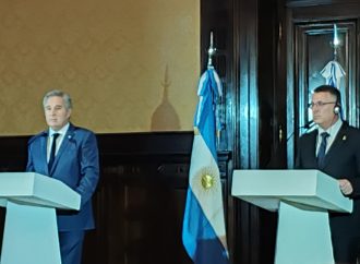 El canciller Sa’ar inició su visita oficial a la Argentina