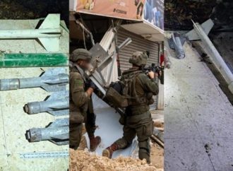 Cueva del terror: Las FDI encuentran cohetes en una ciudad árabe, uno de ellos con una ojiva explosiva