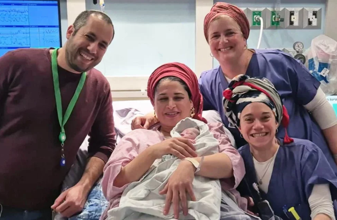 El primer nacimiento de Israel en 2026 se registró en el Hadassah del Monte Scopus en Jerusalem