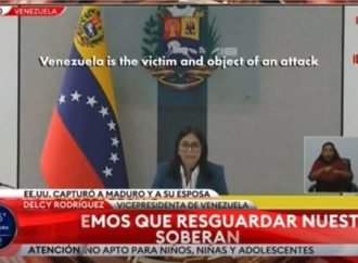 Presidente interino de Venezuela culpa a “sionistas” de captura de Maduro