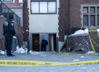 Se repararon las puertas de la sede de Jabad pero la sensación de seguridad sigue rota