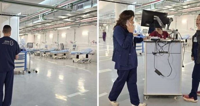 Caen misiles iraníes y nacen bebés israelíes en hospitales subterráneos