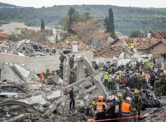 Impacto directo de un misil iraní en Beit Shemesh: 9 muertos