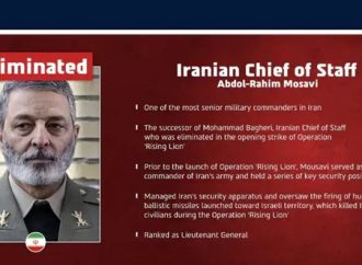 En un minuto: 40 comandantes iraníes mueren en el primer ataque de la Operación León Rugiente