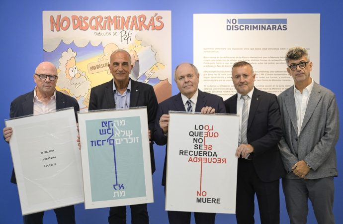 Muestra “No Discriminarás” de CAM: Encuentro en el Espacio de Arte AMIA con el presidente de Yad Vashem, Dani Dayan