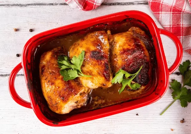 Recetas deliciosas. Slab Muon Baok (Pollo relleno camboyano)