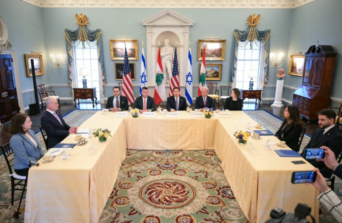 Conversaciones históricas: Israel y Líbano celebran una reunión directa en Washington D.C.; Líbano declara que “ya no estará ocupado por Hezbolá”