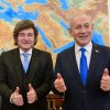 El primer ministro Benjamín Netanyahu se reúne con el presidente de Argentina, Javier Milei