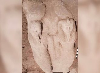 Estatua de Ramsés II —que se cree que representa al faraón de Yetzias Mitzrayim— desenterrada en Egipto