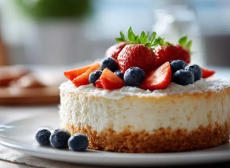 Suave, ligera y cremosa: la tarta de queso definitiva para Shavuot
