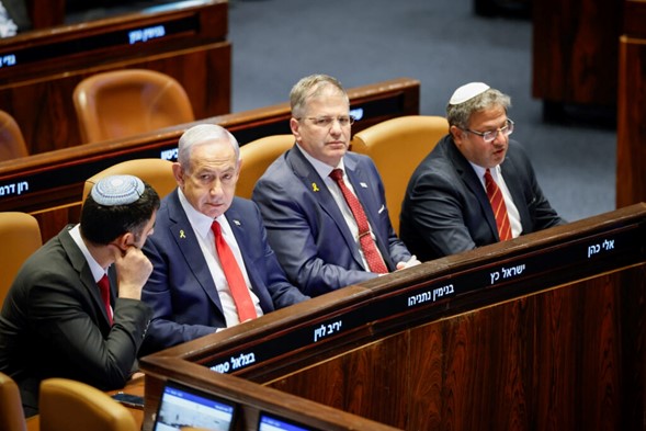 El proyecto de ley para disolver la 25ª Knesset supera la lectura preliminar
