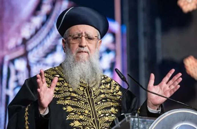 El rabino jefe de Israel, David Yosef: “Manténganse alejados de Merón” ante las amenazas de cohetes