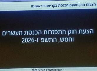 El proyecto de ley de disolución del Knesset se aprueba en primera lectura