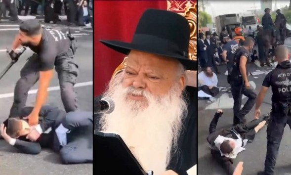 “Esto es lo que le espera a un policía que patea un Ben Torá”