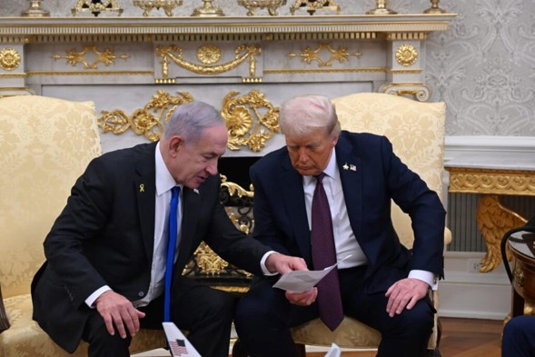 Presión desde Washington: El presidente Trump insta a Netanyahu a iniciar la retirada de las FDI de Siria y Líbano