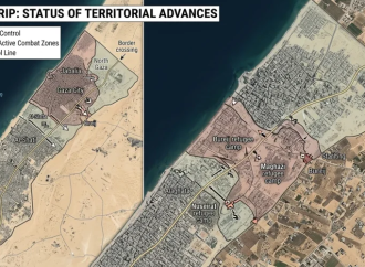 Imágenes satelitales revelan avances de las FDI en dos frentes de Gaza