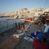 Las FDI atacan una reunión de comandantes de Hamás en un café del puerto de la ciudad de Gaza
